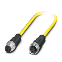 SAC-4P-M12MS/ 0,5-542/M12FS BK Sensor/actuator cable