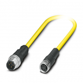 SAC-4P-M12MS/ 0,5-542/M8 FS BK Sensor/actuator cable