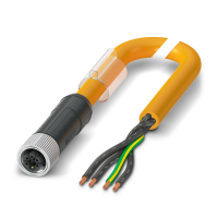 SAC-4P-M12MSS/ 0,8-PUR PE Power cable