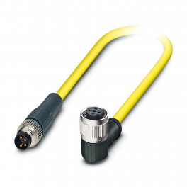 SAC-4P-M8MS/ 0,5-542/M12FR BK Sensor/actuator cable
