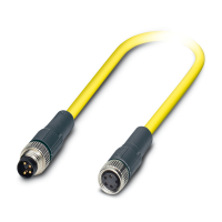 SAC-4P-M8MS/ 0,5-542/M8 FS BK Sensor/actuator cable