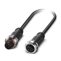 SAC-4P-P12MS/ 3,0-PUR/P12FS Sensor/actuator cable