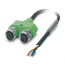 SAC-4PY-10,0-PUR/2XF Sensor/actuator cable
