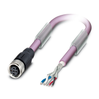 SAC-5P-1,45-920/M12FS AE Bus system cable
