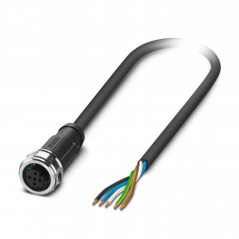 SAC-5P- 1,5-PUR/P12FS Sensor/actuator cable