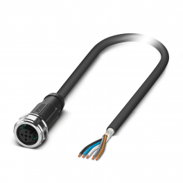 SAC-5P- 1,5-PUR/P12FS SH Sensor/actuator cable