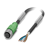 SAC-5P-10-PUR/M12FS SH OBS VA Sensor/actuator cable