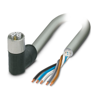 SAC-5P- 3,0-280/M12FRL FE SH Power cable