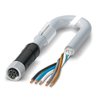 SAC-5P- 3,0-280/M12FSL FE SH Power cable