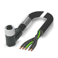 SAC-5P- 5,0-PUR/M12FRK PE Power cable
