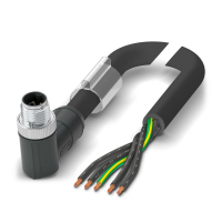 SAC-5P-M12MRK/10,0-PUR PE Power cable