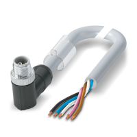 SAC-5P-M12MRL/ 3,0-500 FE Power cable