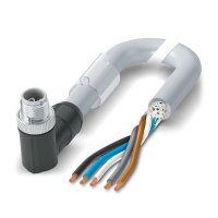 SAC-5P-M12MRL/ 5,0-280 FE SH Power cable