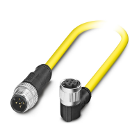 SAC-5P-M12MS/ 0,5-542/M12FR BK Sensor/actuator cable
