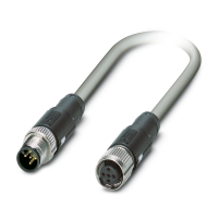 SAC-5P-M12MS/ 0,5-924/M12FS Bus system cable