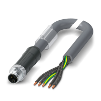 SAC-5P-M12MSK/ 3,0-PUR PE Power cable