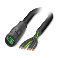 SAC-6P- 1,5-PUR/S15FS PE Power cable