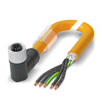 SAC-6P- 3,0-PVC/M12FRM PE SH Power cable