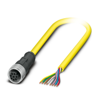 SAC-8P-10,0-542/M12FS BK Sensor/actuator cable