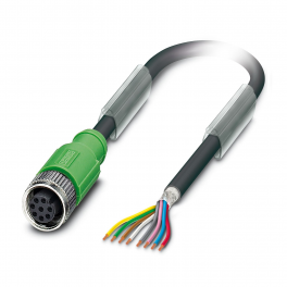 SAC-8P-10,0-PUR/M12FS SH Sensor/actuator cable