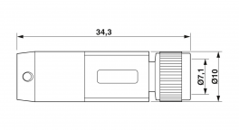 SAC-8P-20,0-PUR/M 8FS Sensor/actuator cable