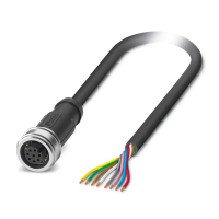 SAC-8P- 3,0-PUR/P12FS Sensor/actuator cable