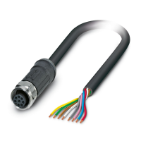 SAC-8P- 5,0-28X/M12FS OD Sensor/actuator cable