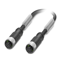 SAC-8P-M12FS/15,0-PUR/M12FS SH Sensor/actuator cable