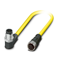 SAC-8P-M12MR/ 0,5-542/M12FS BK Sensor/actuator cable