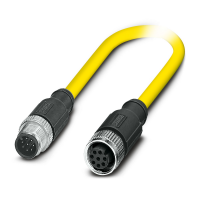 SAC-8P-M12MS/ 1,5-542/M12FSSH Sensor/actuator cable