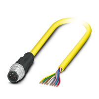 SAC-8P-M12MS/ 2,0-542 BK Sensor/actuator cable