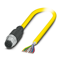 SAC-8P-M12MS/ 2,0-542 SH BK Sensor/actuator cable
