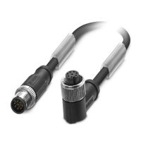 SAC-8P-M12MS/ 3,0-PUR/M12FR SH Sensor/actuator cable
