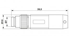 SAC-8P-M8MS/2,9-PUR/M12FR SH Sensor/actuator cable