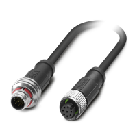 SAC-8P-P12MS/ 3,0-PUR/M12FS SH Sensor/actuator cable