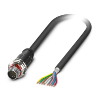 SAC-8P-P12MS/ 5,0-PUR SH Sensor/actuator cable