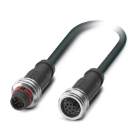 SAC-8P-P12MS/ 0,6-PUR/P12FS Sensor/actuator cable