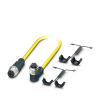 SAC-HZ-3P-M12MS/ 0,5-542/M12FR Sensor/actuator cable