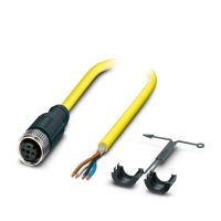 SAC-HZ-4P-10,0-542/M12FSSH BK Sensor/actuator cable