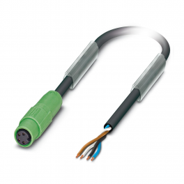 SAC4P1,025-PURM8SIFS 0,34FCB+W Sensor/actuator cable