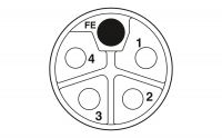 SACC-CI-M12FSL-4FE-L180THR_WPD Contact carrier