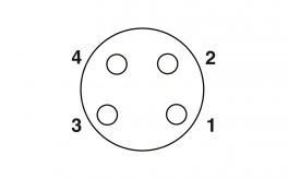 SACC-CI-M8FS-4P SMD SH R32 WO Contact carrier