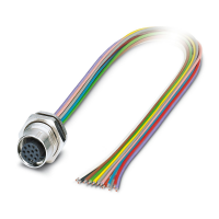 SACC-DSI-M12FS-12CON-M16/1,0 Device connector rear mounting