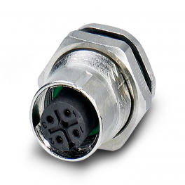 SACC-DSI-M12FS-4CON-M16 SH Device connector rear mounting