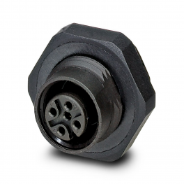 SACC-DSI-M12FS-5CON-L180P Device connector rear mounting