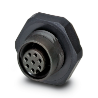 SACC-DSI-M12FS-8CON-L180P Device connector rear mounting