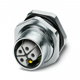 SACC-DSI-M12FSL4FEM16XL-L180GR Device connector rear mounting