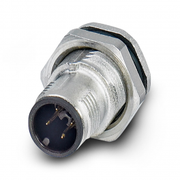 SACC-DSI-M12MS-4CON-M16X Device connector rear mounting