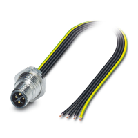 SACC-DSI-M12MSS-4CON-M16/2,5PE Device connector rear mounting