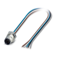 SACC-DSI-MS-5CON-M12/0,07 SCO Device connector rear mounting